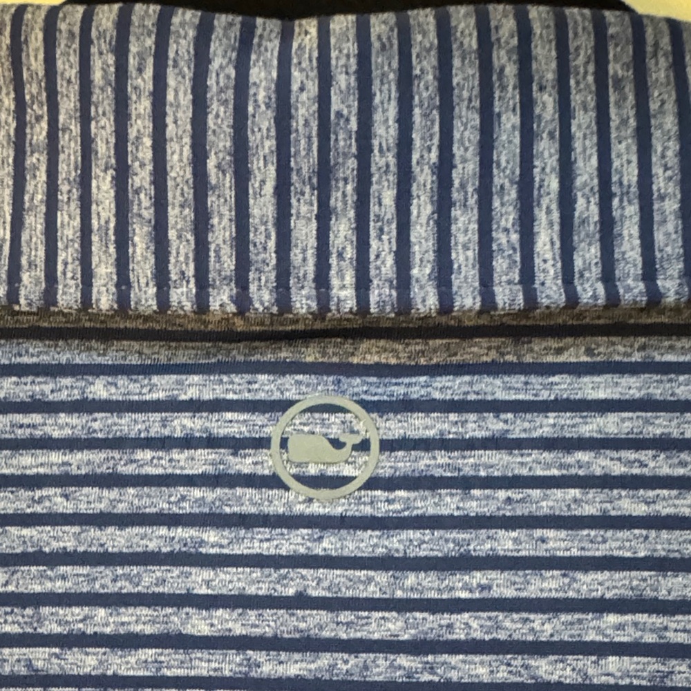Vineyard Vines Blue Striped Polo - Picture 3 of 6